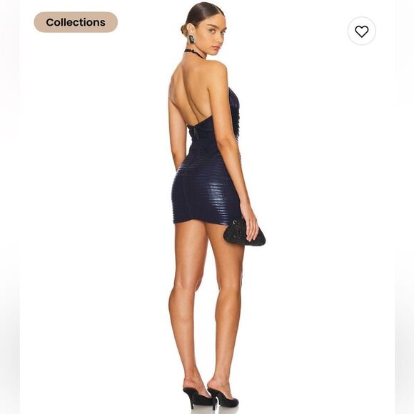 NWT Retrofête Ashley Mini Convertible Dress Navy Ink XL Revolve - Picture 8 of 16